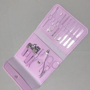 16 Piece Manicure And Pedicure Tool Set with Travel Case